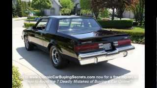 1985 Buick T Type Classic Muscle Car for Sale in MI Vanguard Motor Sales [upl. by Epilihp167]