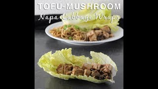 Napa Cabbage Wraps with Quick Sesame Noodles [upl. by Jolyn]