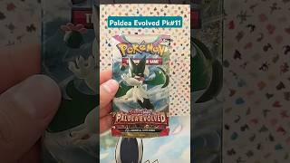 Paldea Evolved Booster Pack 11 pokemontcg pokemon pokémon [upl. by Toll]