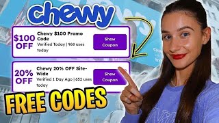 How I save with these Chewy Promo Codes EASY ✅ Verified Chewy Coupon Codes 2024 [upl. by Wolenik]