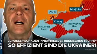 PUTINS KRIEG quotGroßer Schaden innerhalb der russischen Truppequot So effizient sind die Ukrainer [upl. by Ajnek213]