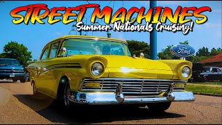 AMAZING MUSCLE CARS Street Machine Nationals Classic Cars Street Rods Street Machines Hot Rods [upl. by Elfont]