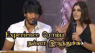 தெளிவாதான் work பண்ணிருக்கோம்  Gautham Karthik  Yaashika Aanand [upl. by Dani]