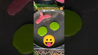 quotEquot for Emoji Pancake  Alphabet challenge  Food Challenge  Eating Challenge shorts viral food [upl. by Auqinehs322]