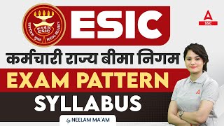 ESIC Recruitment 2023  ESIC Syllabus and Exam Pattern 2023  Full Details [upl. by Hector]