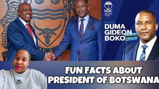 New President of Botswana Duma Boko amp Former President Masisi He’s Loved in Zimbabwe amp South Africa [upl. by Elraet926]