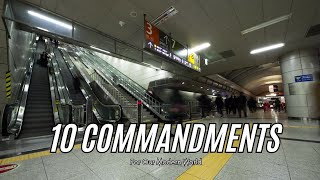 A New Set Of 10 Commandments [upl. by Nawram946]