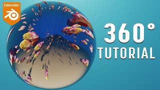 360° Render Settings For Images and Video  Blender Tutorial [upl. by Carvey]