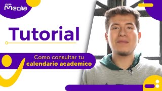 TUTORIAL  CALENDARIO ACADÉMICO [upl. by Putscher]