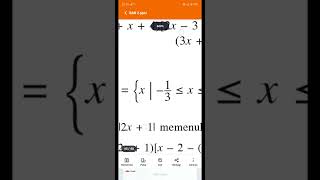 Pertidaksamaan  Nilai Mutlak ‎MatematicasprofeAlex ‎MarcosAba ‎MatematikaHebat [upl. by Thayne]