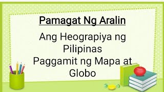 ARALING PANLIPUNAN 4 WEEK 1 UNANG ARAW Q1 [upl. by Jerz]