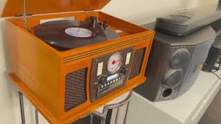 Victrola Nostalgic 6 in 1 Bluetooth Record Player Review The Best Vintage Entertainment System [upl. by Cody]