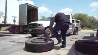 How to UnMount amp Mount a Truck Tire [upl. by Mano]