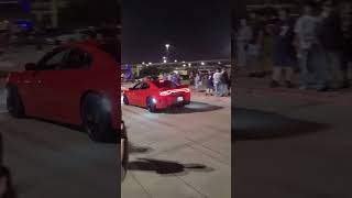 Mopars leaving car meet automobile car fastcars sportscar cartok mopar fast [upl. by Nodnnarb]