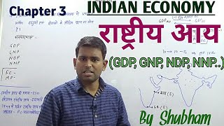 National Income  राष्ट्रीय आय क्या है   GDP GNP NDP NNP L3 [upl. by Nedia]