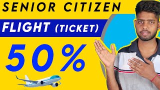 Senior citizen flight ticket booking  Flight ticket senior citizen quota [upl. by Leblanc]