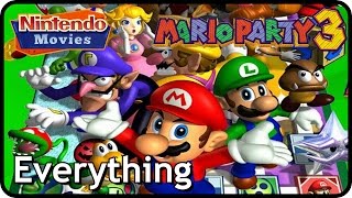 Mario Party 3  Everything Multiplayer [upl. by Novyaj]