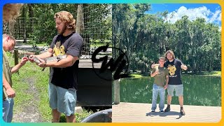 I Met Chandler from Chandlers Wildlife My Trip to Florida Part 3  Chandlers Wildlife [upl. by Einolem]