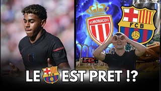 🇪🇺Le BARÇA DÉROULE  AS MONACO vs BARÇA APPROCHE [upl. by Fiertz239]