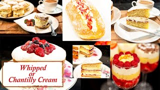 Whipped Cream cake filling quick simple and delicious [upl. by Ahseid506]