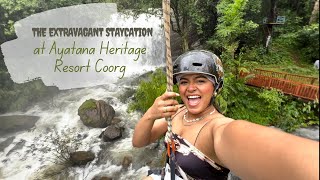 The best staycation at Coorg   Anwesha Aditi Mohapatra  Ayatana Resort Coorg [upl. by Enirol]