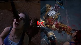 Deathslinger New Mori Comparison  Dead By Daylight Outdated [upl. by Isia]