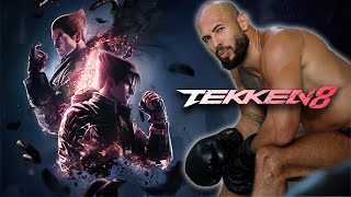 ANDREW TATE TALKS ABOUT TEKKEN 8 [upl. by Salamanca]