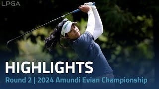 Friday Highlights  2024 Amundi Evian Championship [upl. by Fairfax]