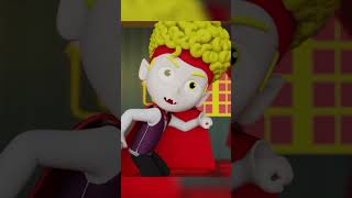 Chicky Vampiro LyaLya y la Bruja  D Billions Canciones Infantiles shorts db [upl. by Oilut]