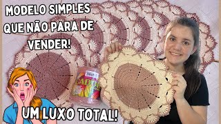 MODELO SUPER SIMPLES DE SOUSPLAT QUE NÃO PARA DE VENDER🤑Um luxo e um sucesso total [upl. by Adlei750]