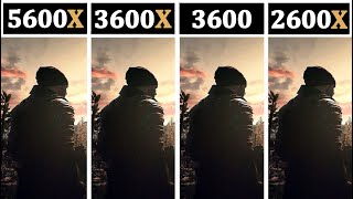 Ryzen 5 5600X vs 3600X vs 3600 vs 2600X  1080P 1440P Ultrawide 4K [upl. by Anailuy]