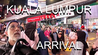 First Time in Kuala Lumpur Malaysia Airport Rail to City Centre [upl. by Noj]