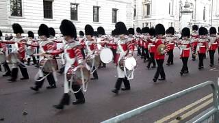 Massed Bands of the Guards Division Beating Retreat 2016 [upl. by Alleyne]