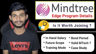 What Is Mindtree Edge Program  Growth Bond amp In Hand Salary  Career Advice For Freshers [upl. by Madaih]