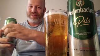 Perlenbacher Pils GERMANY can 49 Verses Perlenbacher Premium Pils UK can 45 [upl. by Argile]