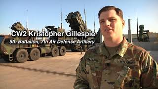 MeetYourArmy Chief Warrant Officer Kristopher Gillespie 10th AAMDC [upl. by Pohsib]