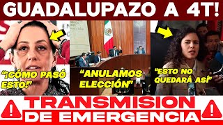 TRANSMISIÓN DE EMERGENCIA 13 DIC ANULAN ELECCIÓN Y PRIMERAS PLANAS [upl. by Curry22]