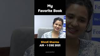 My Fav Book  Ft Shruti Sharma  shorts lbsnaa [upl. by Ailel26]