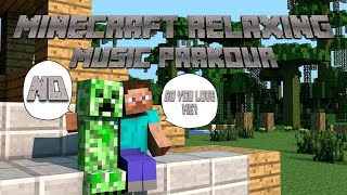 Minecraft Relaxing Parkour Music 1 and 37 Hours [upl. by Atirahs805]