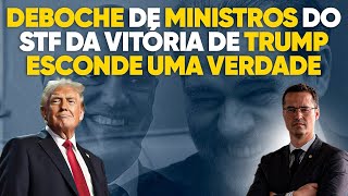 Ministros do STF fazem piada e debocham da vitória de Trump mas isso esconde um segredo [upl. by Ttihw733]