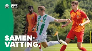 SPEKTAKELSTUK  Samenvatting FC Groningen  FCV Dender EH [upl. by Pauly]