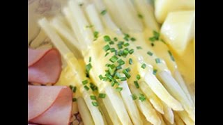 Come cuocere gli asparagi bianchi  video ricette con verdure  tecniche di cucina [upl. by Itsirhc]