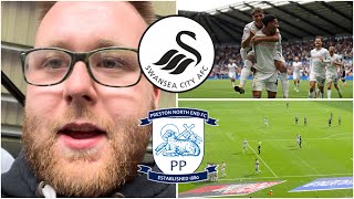 Swansea City 30 Preston North End  WHAT A PERFORMANCE  Match Vlog 124 [upl. by Osana493]