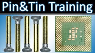 Learning how to solder CPU Pins [upl. by Artima163]