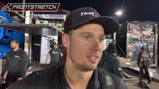 Cam Waters Talks About Confrontation With Layne Riggs After Craftsman Truck Series Race At Kansas [upl. by Waylan]