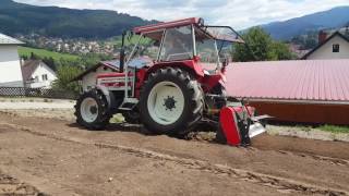 PTH Micro Crusher 1400 amp Lindner 1600A bei der Herstellung einer feinen Erdschicht [upl. by Shere708]