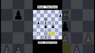 Game8Bobby Fischer vs paul keres1023Nh6Keres misses drawNice and instructive endgamechess [upl. by Hyacinthie]