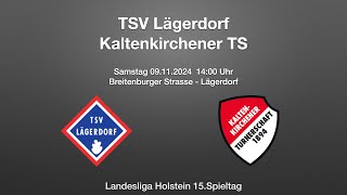 TSV Lägerdorf  KT 09112024 05 [upl. by Noivart]