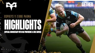 Trylights  Ospreys v Zebre Parma [upl. by Atilrahc]