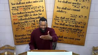 SHABBAT CELEBRATION 8102024 quotCommand Commanded by Commandmentsquot Teaching by Zawkane YarameYAH [upl. by Tsenrae16]